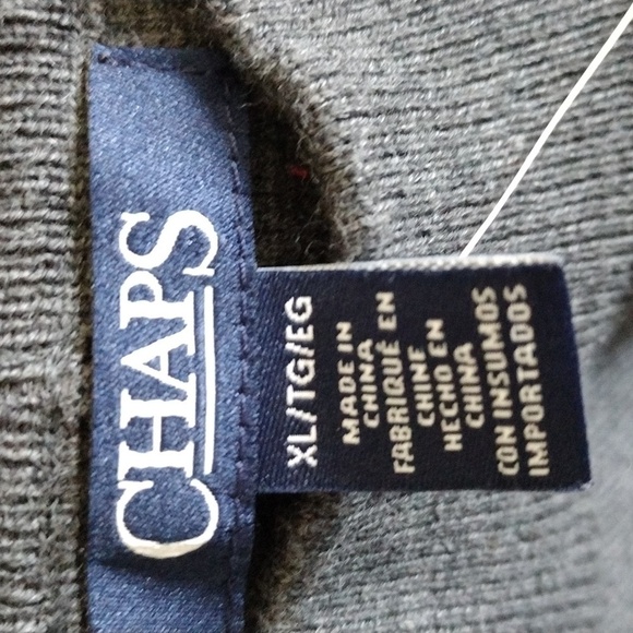 Chaps sweater mock neck dress midi - Picture 2 of 5